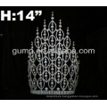 Corona de encargo de la tiara del rhinestone